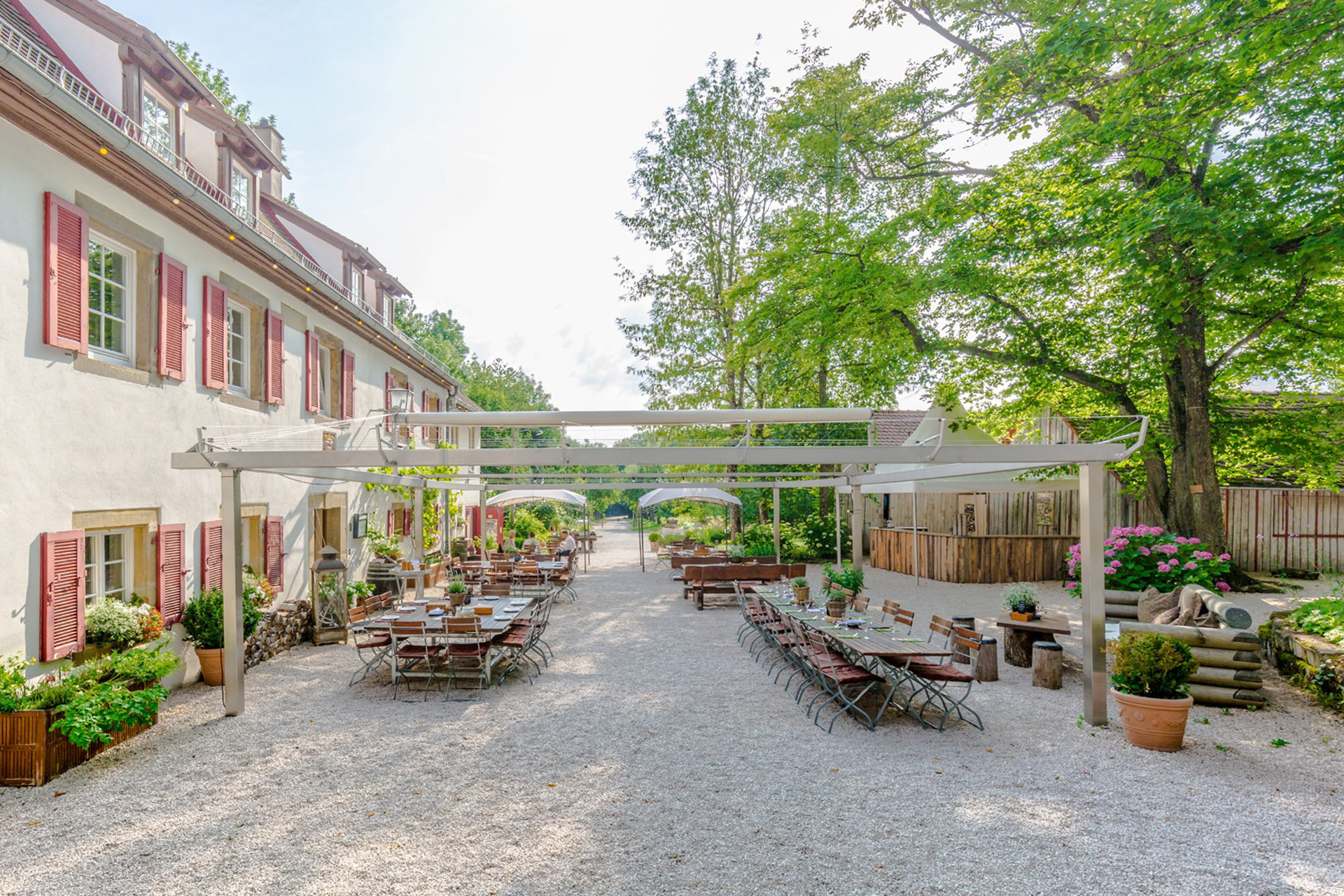 Terrasse Gasthaus und Restaurant Einkorn